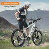 Goldoro X7 350W 26in Electric Mountain Bike with Alloy Wheels, White EB26X7-IT-WT
